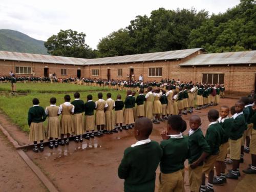 Some of our boarding students at the primary school